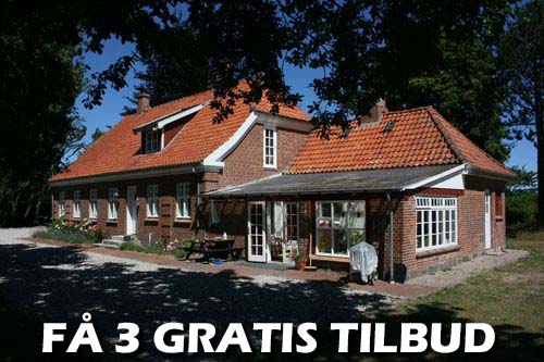 tømrer randers 3 gratis tilbud